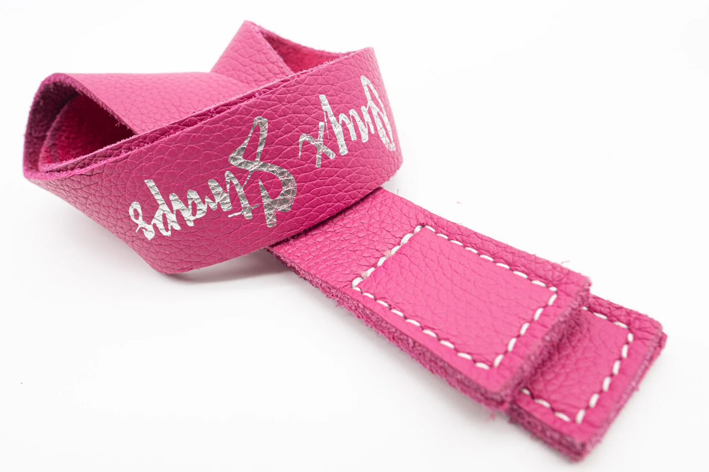 Onyx Candy Pink Loop Lifting Straps