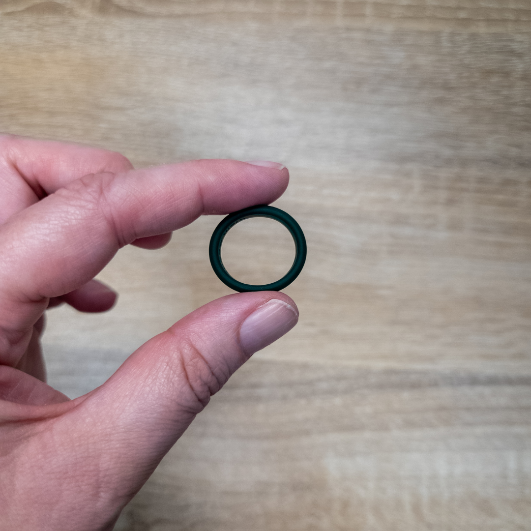 Beveled Silicone Ring