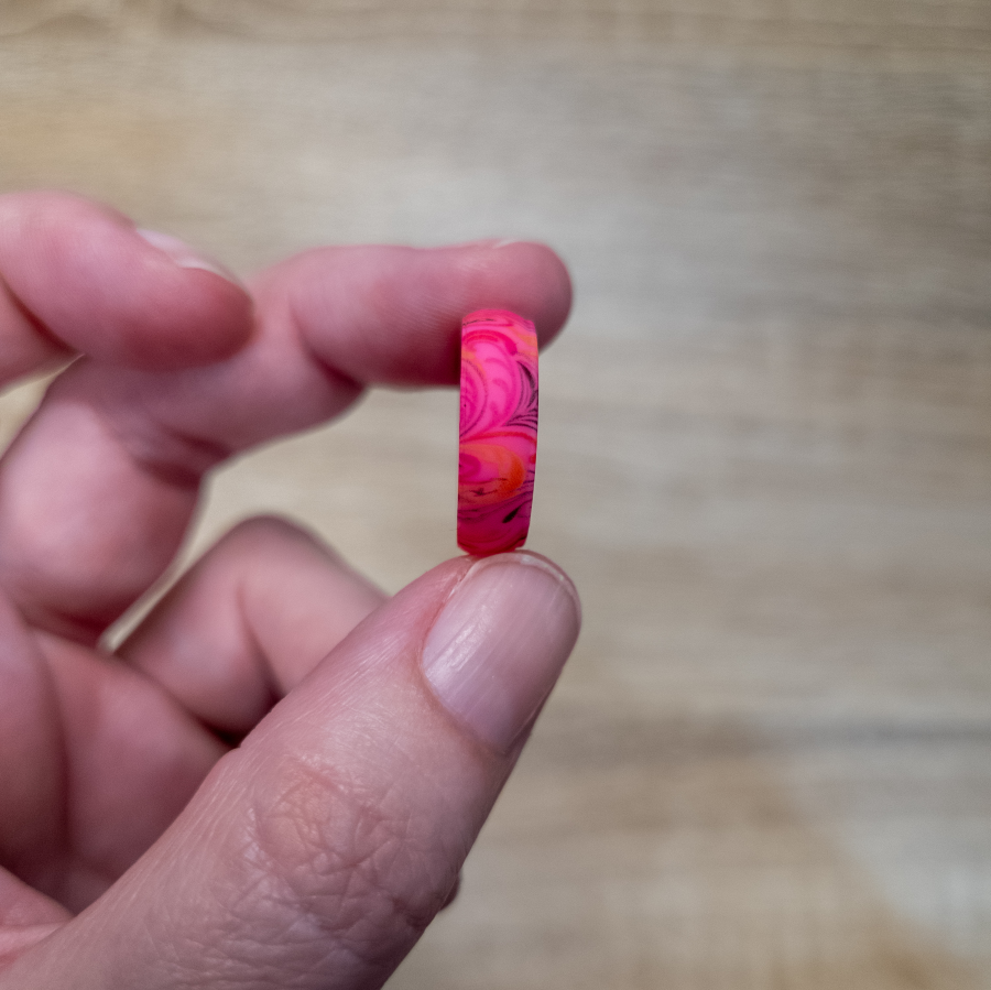 Swirly Silicone Ring