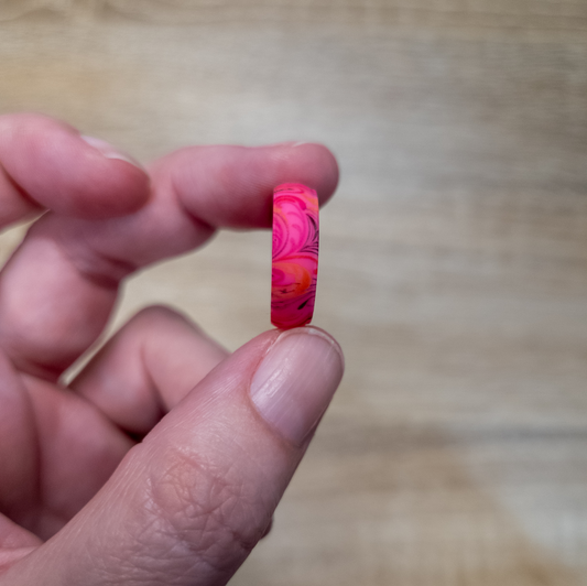 Swirly Silicone Ring