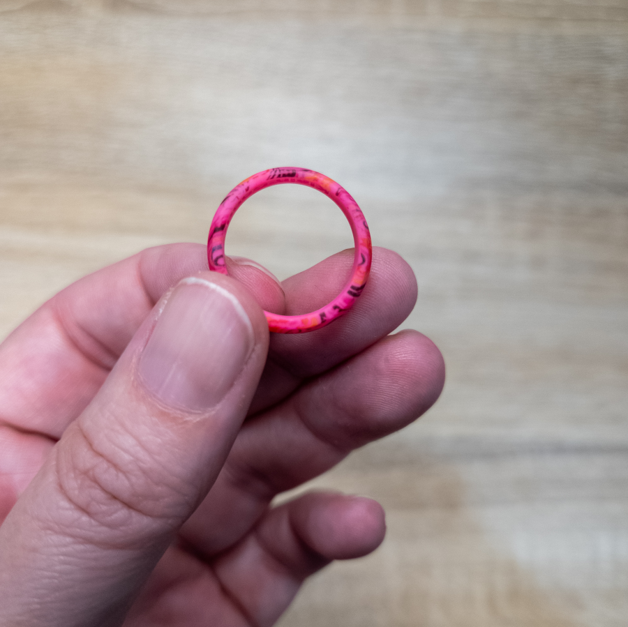 Swirly Silicone Ring