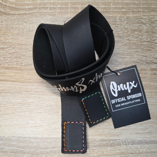 Onyx Chromatic Loop Lifting Straps