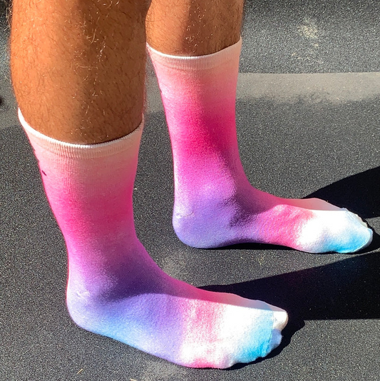 Ombre Comfort Crew Socks